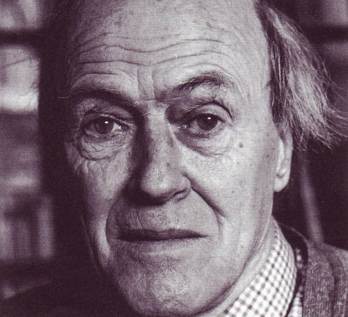 A portrait of Roald Dahl